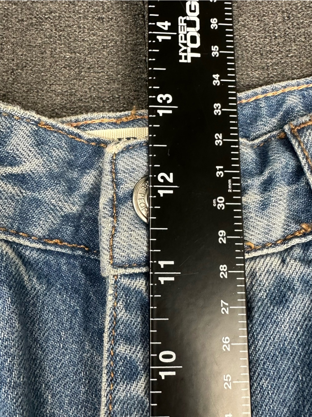 We The Free High Top Wide Crop Jeans Size 29 Light Wash - Picture 8 of 14